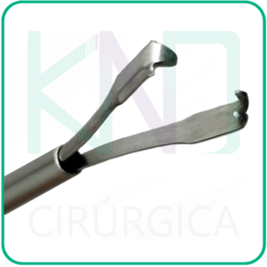 Instrumentos Cirúrgicos para Urologia - Pinça Endoscópica Bidente Autoclavável