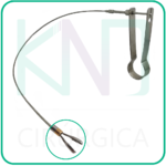 Pinça de Apreensão Serrilhada Autoclavável para Urologia