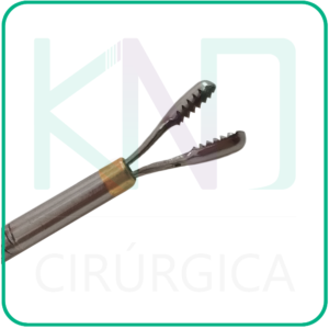 Instrumento Cirúrgico para Urologia - Pinça de Apreensão Serrilhada Autoclavável